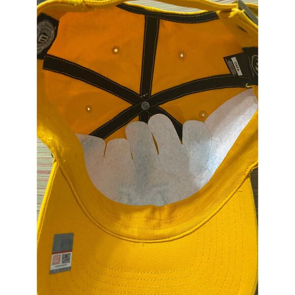 Michigan U of M College Baseball Hat OSFM Adjustable Maize Blue NEW License Cap - Picture 6 of 11